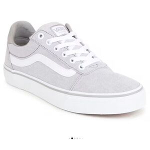 VANS Ward Deluxe Sneakers - Light Gray and White